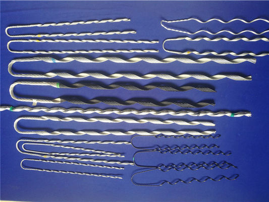 Zinc-Galvanized Preformed Dead End Clamp 10-20mm for Cable Installation