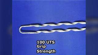 Conector de cable sin salida de agarre fuerte