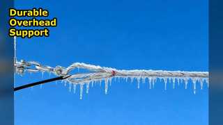 Juego de suspensión de 300-3000 mm Soporte de línea aérea