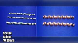 Cable sin salida galvanizado de 10-20 mm seguro