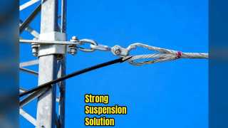 Juego de suspensión duradero con extremo esférico galvanizado