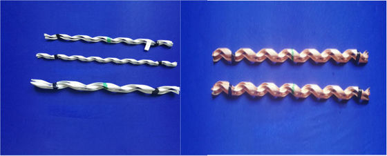 Terminal preformado galvanizado con zinc para cables de 10-20 mm