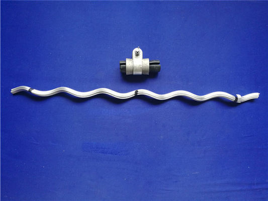 Hardware azul del cable de la fibra de la suspensión 11.05m m OPGW de ACSR